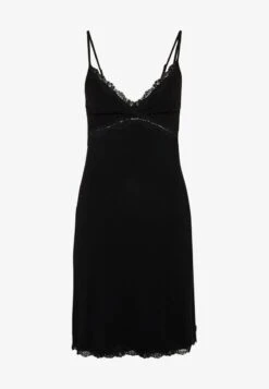 Anna Field HEIDI SHORT SLEEVES VISCOSE NIGHTDRESS - Nachthemd - Black 11 Anna Field HEIDI SHORT SLEEVES VISCOSE NIGHTDRESS - Nachthemd - Black -Anna Field 09bf0e44fa95471b8c6347b5c956e75d
