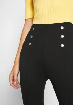 Anna Field Punto Leggings With Button Detail - Leggings - Hosen - Black 12 Anna Field Punto Leggings With Button Detail - Leggings - Hosen - Black -Anna Field 1082ddd4170244f5a2ff0b9705882777