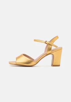 Anna Field LEATHER - Riemensandalette - Gold -Anna Field 11fc090f324642ef817567082b034248