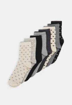 Anna Field HEART ANKLE 8 PACK - Socken - Black/grey -Anna Field 168705eb05194875a2a9231e92363d31 1