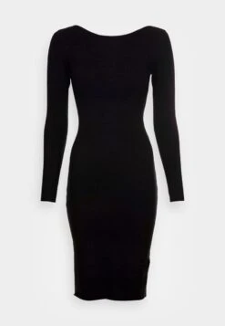 Anna Field OFFENER RÜCKEN BODYCON MINI STRICKKLEID - Etuikleid - Black -Anna Field 1d910ff4704f4ddbbfd6872010333095