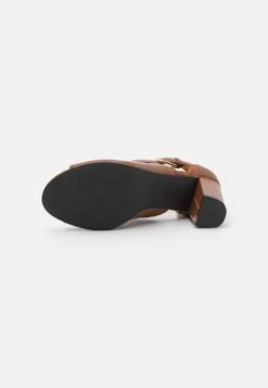 Anna Field LEATHER - Schaftsandale - Cognac -Anna Field 1f6a2f6ff19e4d74bb3ca5506bba5cab