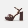 Anna Field Plateausandalette - Dark Brown -Anna Field 2d784de4ca184a9ba8e96c213bf5da33