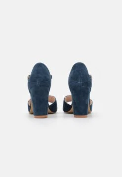 LEATHER - Riemensandalette - Dark Blue -Anna Field 38593927e40548c18e55bc246a922512