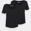Anna Field T-Shirt Basic - Black -Anna Field 38797e8e175f4261876f959713edfbed
