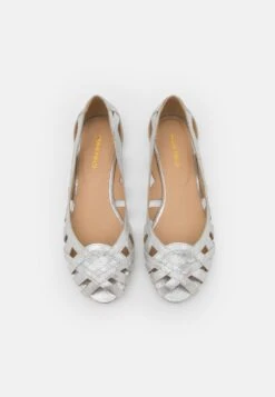 Anna Field LEATHER - Peeptoe Ballerina - Silver 13 Anna Field LEATHER - Peeptoe Ballerina - Silver -Anna Field 41d293fcbba948eb9fa8525a5ce0060d