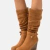 Anna Field Keilstiefel - Cognac 1 Anna Field Keilstiefel - Cognac -Anna Field 4ded9da00a24466f8efdc2dd36c58e3a
