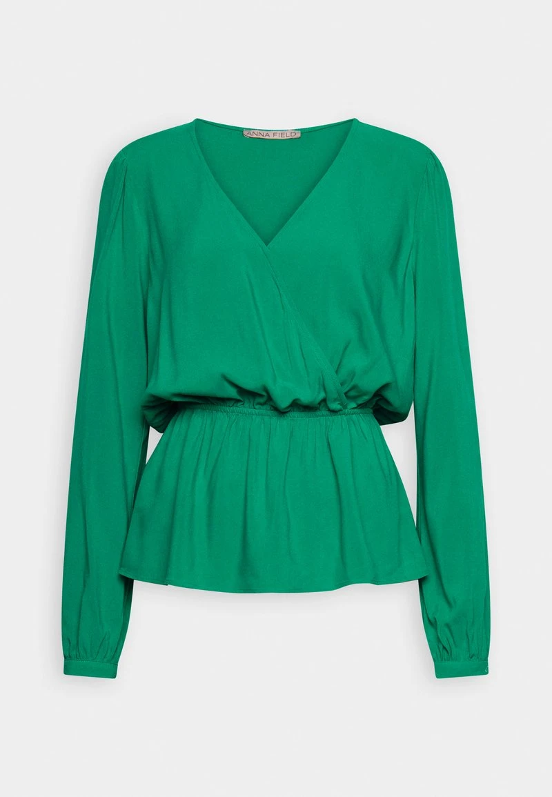Anna Field PEPLUM - Bluse - Green 3 Anna Field PEPLUM - Bluse - Green