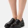 Anna Field LEATHER - Slipper - Black -Anna Field 5faf420d19094c4988a5124aac5d5e43