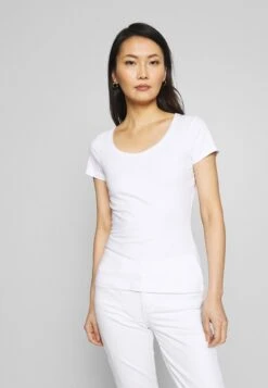 Anna Field 2ER PACK - T-Shirt Print - Navy/white -Anna Field 63f23176d0a945fd89cd0bdf946edb64