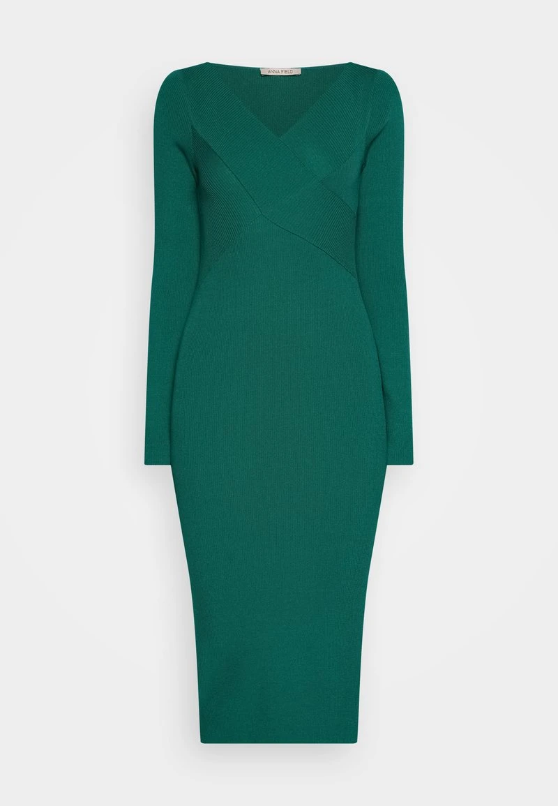 Anna Field V AUSSCHNITT BODYCON MIDI STRICKKLEID - Etuikleid - Green 7 Anna Field V AUSSCHNITT BODYCON MIDI STRICKKLEID - Etuikleid - Green – Bild 5