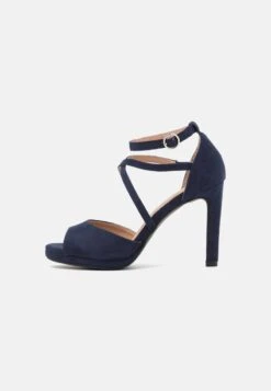 Anna Field Plateausandalette - Dark Blue -Anna Field 7df69747fc28460bb0258198933a8c0c