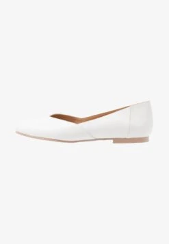 Anna Field LEATHER BALLERINAS - Klassischer Ballerina - White -Anna Field 7f730a08ac95449c8d9dc037817a085b