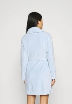 Anna Field LADIES PLUSH BATHROBE - Bademantel - Blue -Anna Field 824790c37a27409a89078c81cb846a5c