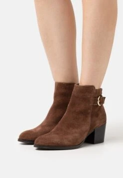 Anna Field LEATHER - Ankle Boot - Cognac