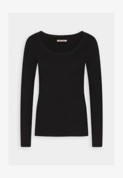 Anna Field BUTTON DETAIL - Strickpullover - Black -Anna Field 87ff0b6d7b154c5c9d9d5d8db42e4c86 1