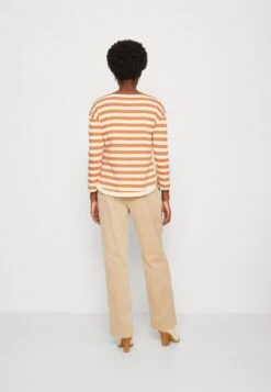 Anna Field Langarmshirt - White/apricot -Anna Field 8c0da1c6afe04959a0b09a9eba5b1b62