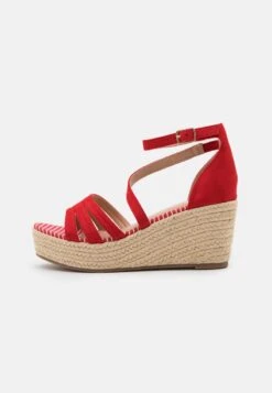 Anna Field Plateausandalette - Red -Anna Field 8e50d2ebcbf7444a8c6f679dd01280bc