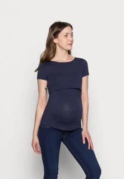 NURSING 2er PACK - Basic T-shirt - T-Shirt Basic - Dark Blue/black -Anna Field 90db45d47135443888b04682c998e36f