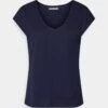 Anna Field T-Shirt Basic - Dark Blue -Anna Field 9251b509b9f54b0ba1cf20c76eafcea2