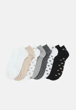 Anna Field 8 PACK - Socken - White/grey -Anna Field 951c24ecd57547489555d85a2a8be112 2