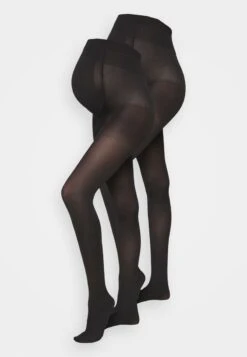 Anna Field 2 PACK 60 DEN MATERNITY TIGHT - Strumpfhose - Black