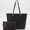 Anna Field SET - Shopping Bag - Black -Anna Field 9d7a57dc9d154c749df68a02e94bf21e