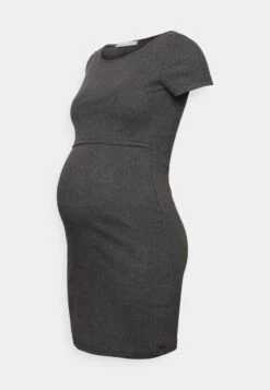 SHORT SLEEVES - Jerseykleid - Mottled Dark Grey -Anna Field a12eb757c88f47778add388454b2e645