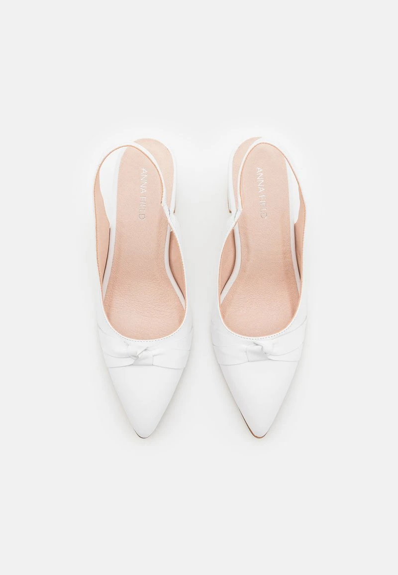 Anna Field LEATHER - Pumps - White 8 Anna Field LEATHER - Pumps - White – Bild 6