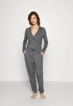 Anna Field Pyjama - Dark Grey -Anna Field a68ecf63ffe54d8080ab15fe78fee78e