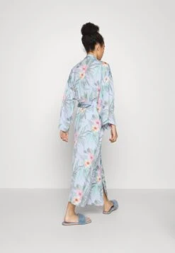 Anna Field FLORAL ROBE - Bademantel - Blue -Anna Field a993fdd81fac4d6e8a2b4bc9e3d07a0d
