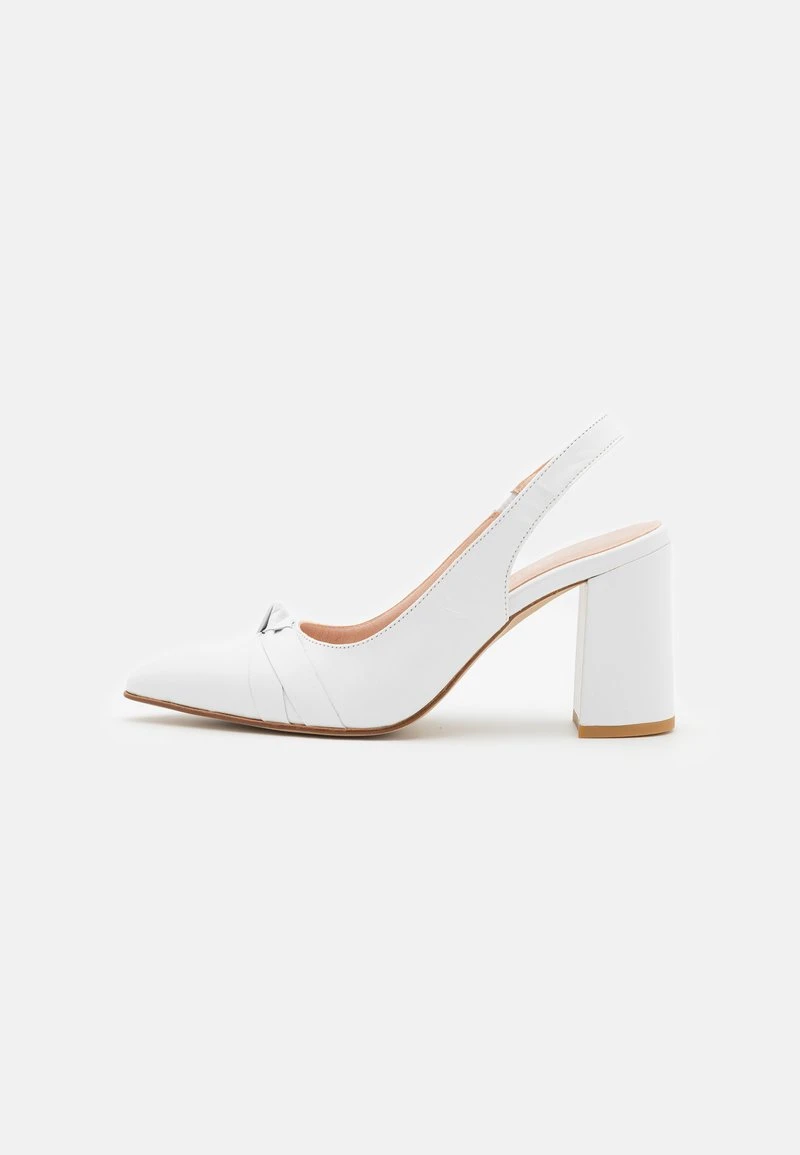 Anna Field LEATHER - Pumps - White 4 Anna Field LEATHER - Pumps - White – Bild 2