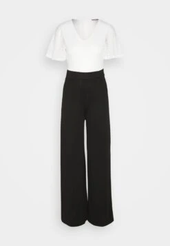 Anna Field Jumpsuit - White/black -Anna Field bd849d86f81346dc8bb5205128143631