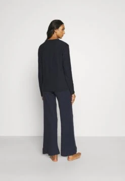 Anna Field RIB SLOUCH PJ SET - Nachtwäsche Set - Blue -Anna Field bf2e5631125547ebb00f3001881a03a6
