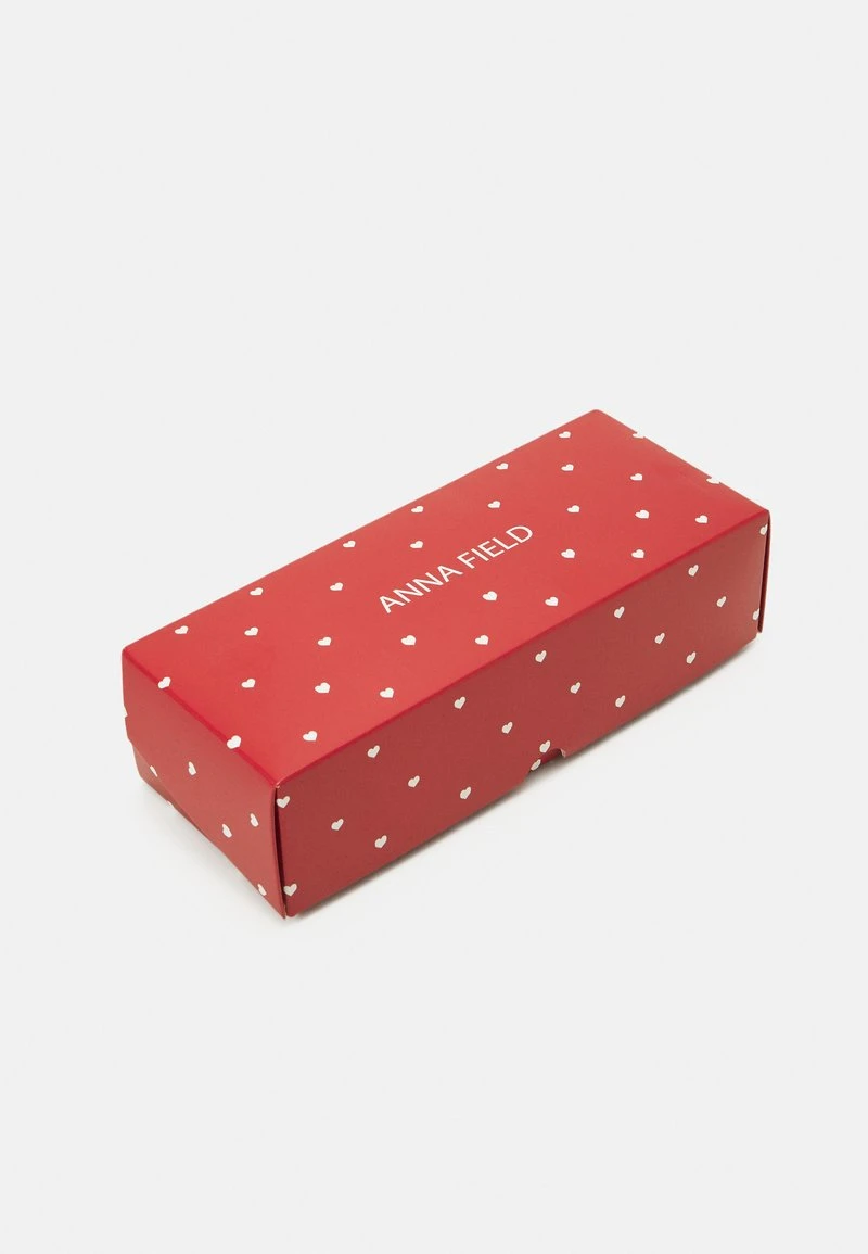 Anna Field 5 PACK - Socken - White/red 4 Anna Field 5 PACK - Socken - White/red – Bild 2