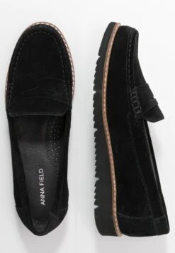 Anna Field COMFORT LEATHER - Slipper - Black -Anna Field cfa07cd963784bf69b43bc908cbd5eb6