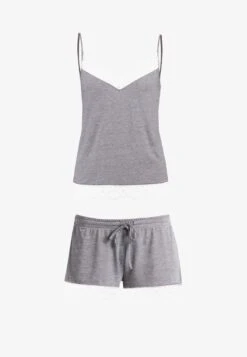 Anna Field SET - Nachtwäsche Set - Off-white/dark Blue -Anna Field d441d7686b8f49b8af43830be54c4853