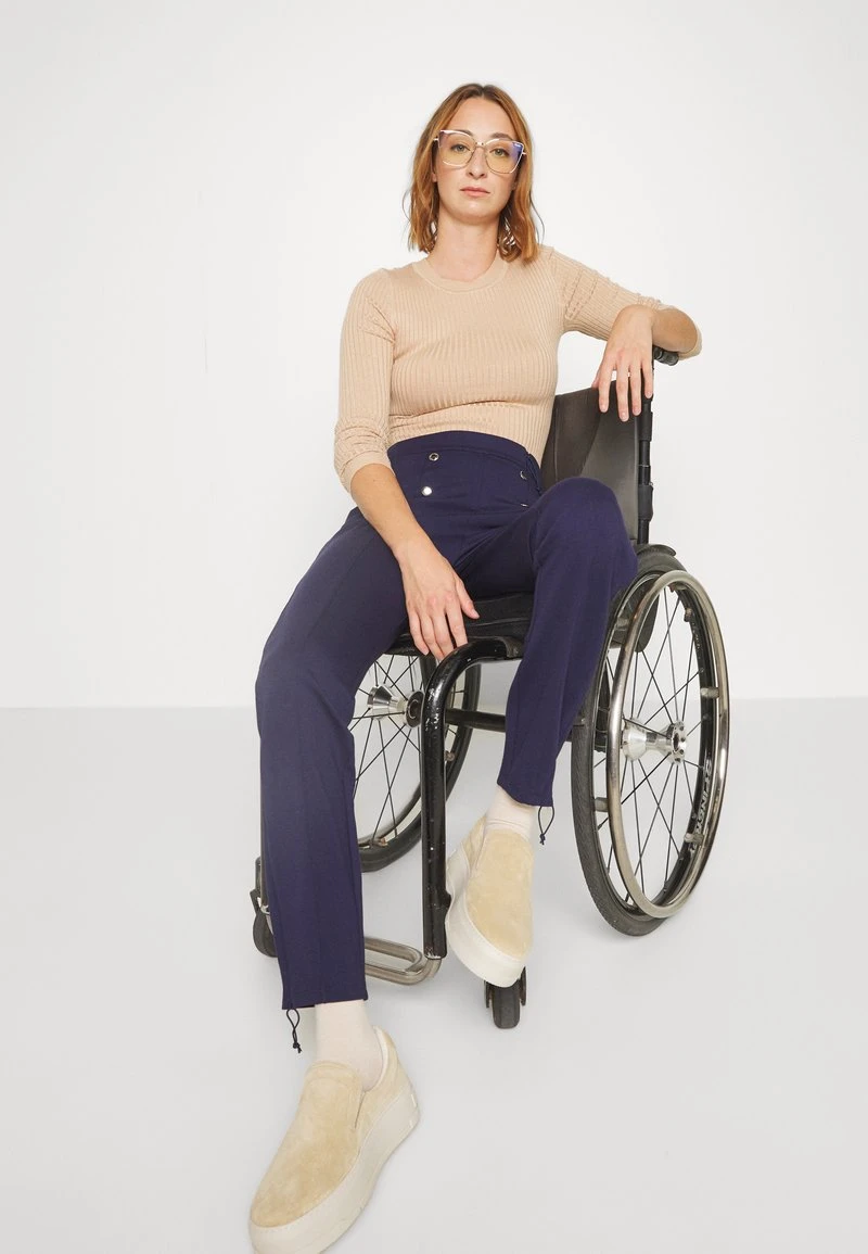 Anna Field Stoffhose - Dark Blue 8 Anna Field Stoffhose - Dark Blue – Bild 6