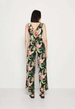 Anna Field Jumpsuit - Black/green -Anna Field e3da6244ecd74db3ad3ce7a9d9164ec7