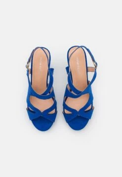 Anna Field Plateausandalette - Blue -Anna Field f0fb30c67051486fb290d85a137ee216