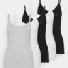 Anna Field 5 PACK - Top - Black/white/mottled Light Grey -Anna Field f538e171eaa043199ca03d19be0bf8eb