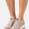 Anna Field LEATHER MIX - Sneaker Low - Beige -Anna Field f8ec49b752b8419ab9fb5656a594b05f